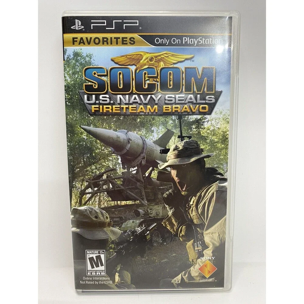 SOCOM U.S. Navy Seals Fireteam Bravo 2 - Sony PSP